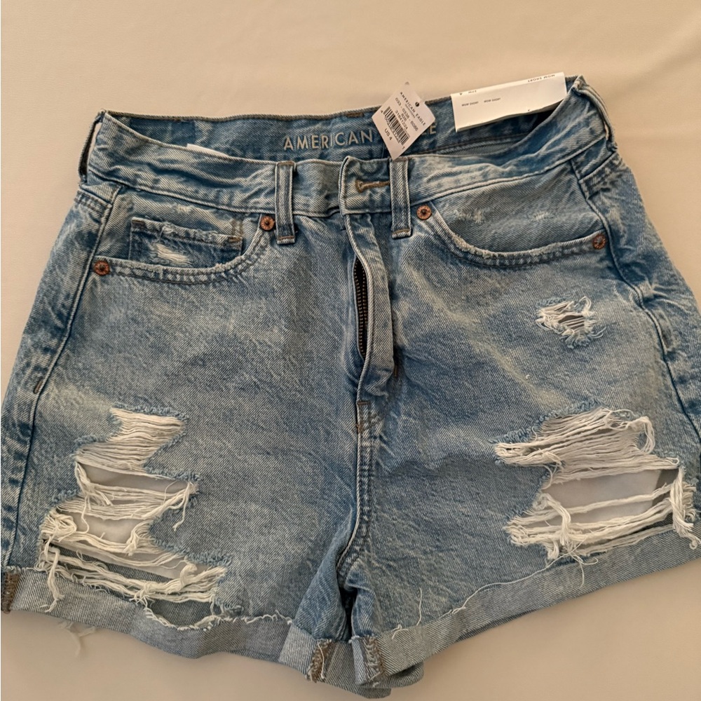 American Eagle Outfitters Women's Blue Denim Shorts